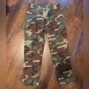 US Army BDU Woodland Camo Trouser Combat‎ Propper Pants Large